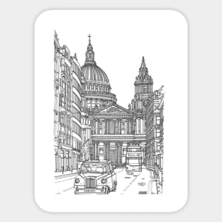 Saint Pauls Cathedral Sticker